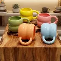 Handmade Bubble Mug - Stoneware 1200C