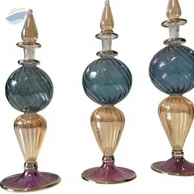 Elegant Handmade Glass Perfume Bottles