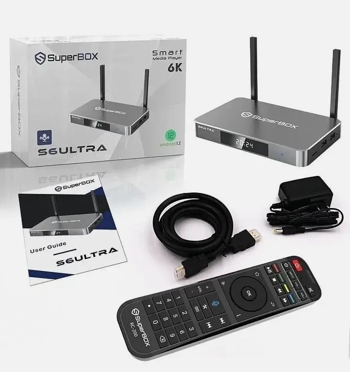 SuperBox S6 Ultra 128GB Android TV Box
