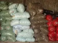 100% COTTON HOSIERY CLIPS (SORTED COLOR) WASTE.
