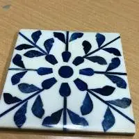 Bone Horn Tea Coaster