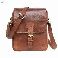 Leather Messenger Bag