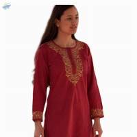 Aditi Pure Cotton Hand Embroidered Tunic