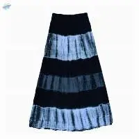 Mohini Pure Cotton Crinkled Tie Dye Long Skirt