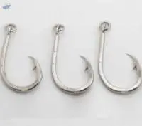 Stainless Steel Circle Hook with ring
