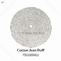 Cotton Jean Buff 16'' Tinggi=3 L.19 Bulat