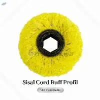 Sisal Cord Buff 3'' X 25 X 19 Profil