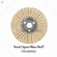 Sisal Open Bias Buff 9'' L.32 Hexa