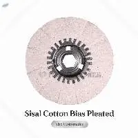 Sisal Cotton Bias Pleated 9, L32