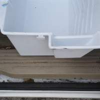 White Flat Plastic Buckets For Paint