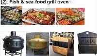 Carbon Baking Fish Meat Grill Oven