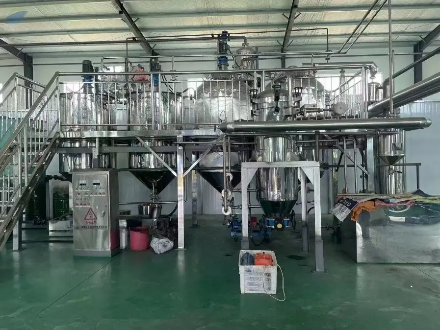 Refined Food Oil Production Line Workshop Plant