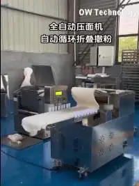 Automatic dough rolling machine