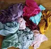 Mixed Cotton Non-Stitched Wiping Rags
