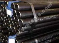 MS ERW Black / Welded Steel Pipes