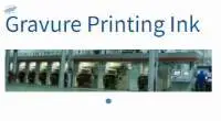Gravure Printing Ink