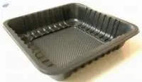 250g Black Punnet Trays