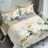 Digital Printed microfiber bed