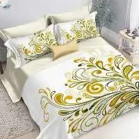 digital printed microfiber bed sheet