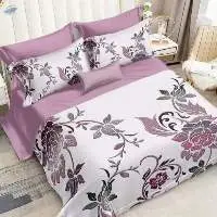 Digital Printed microfiber bed